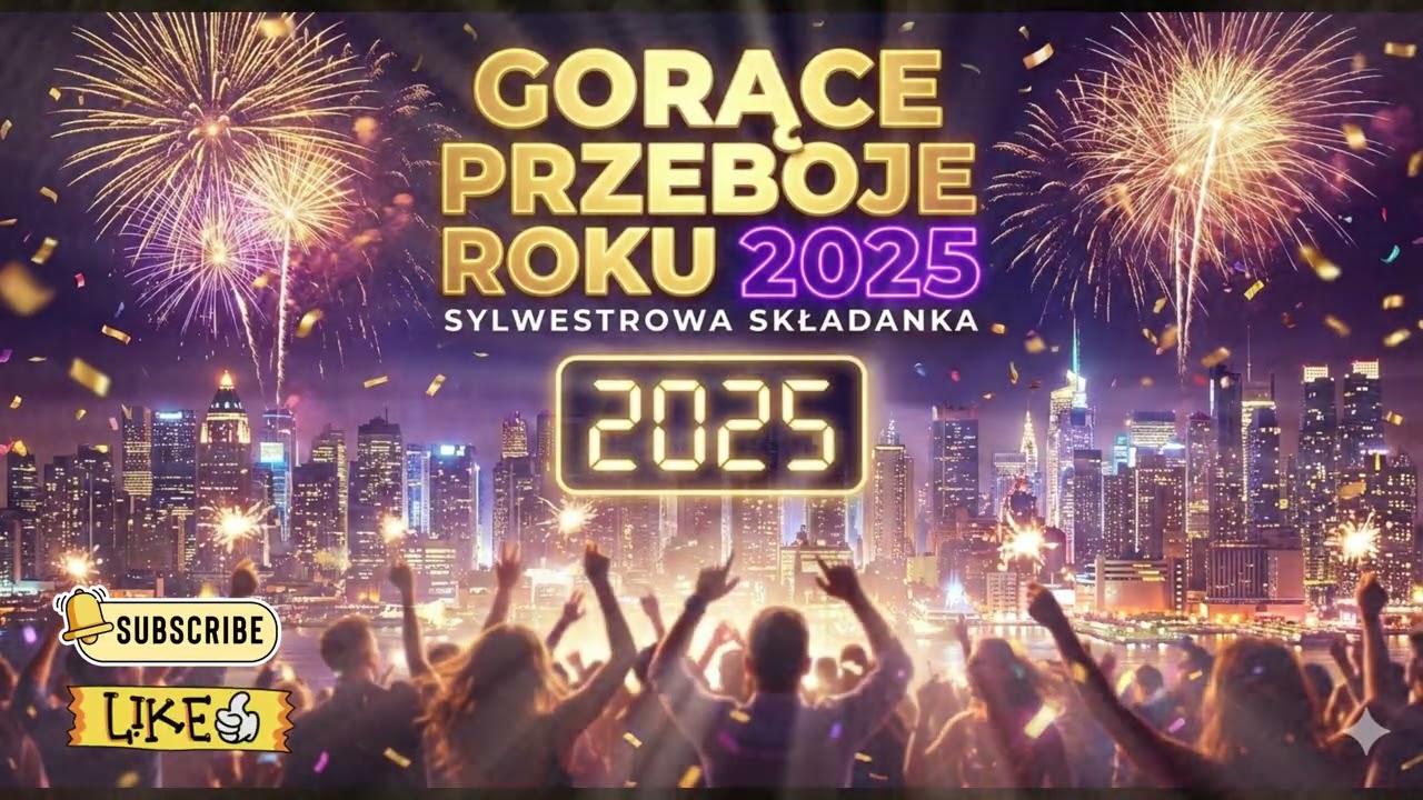 NOWOŚĆ🔥Gorące Przeboje Roku 2025 – Sylwestrowa Składanka🔥#discopolo #muzykanasylwestra #sylwester