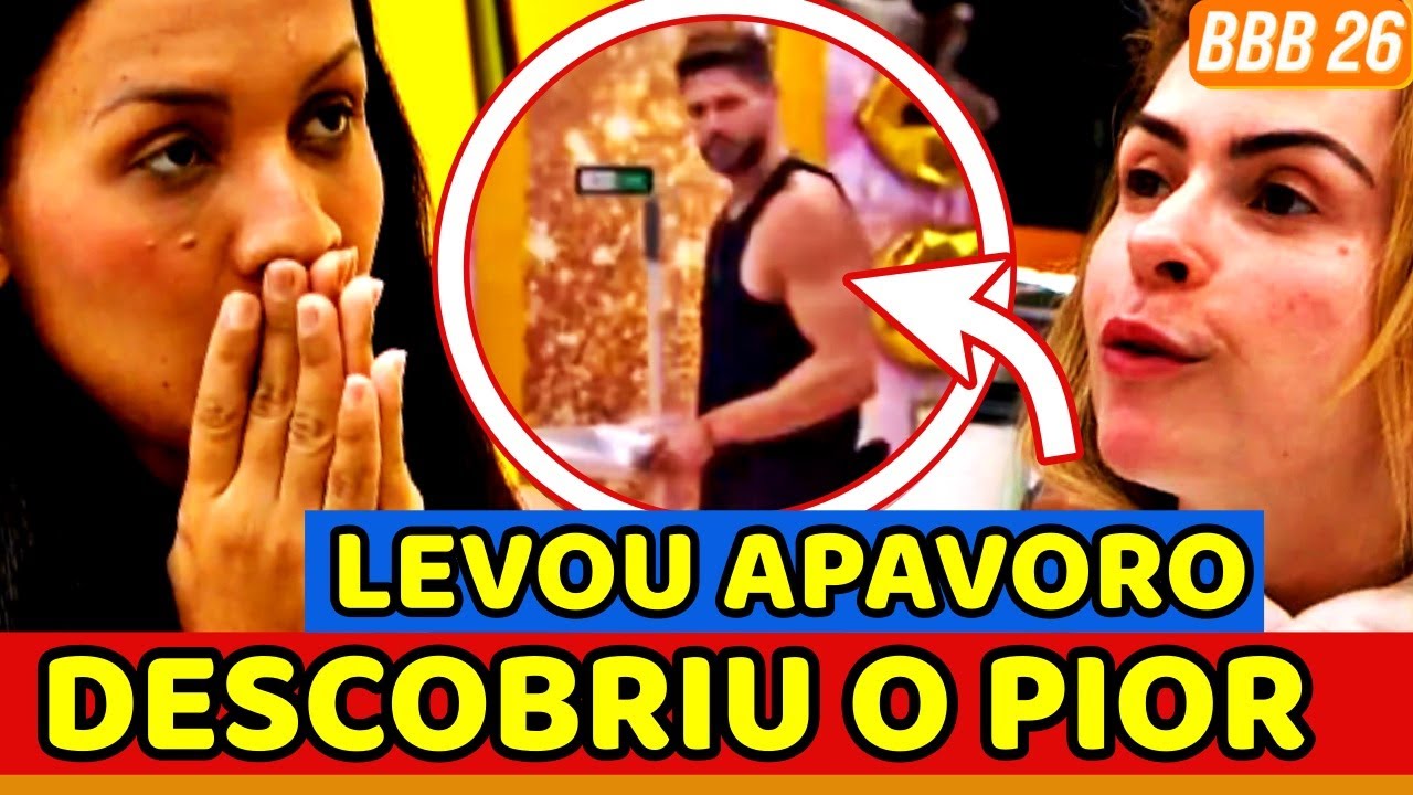 🚨💥BBB26 Max DESCOBRE O PIOR e CHORA; Babu DÁ APAVORO em SAMIRA; Leandro ENCURRALA JONAS; PROVA LÍDER