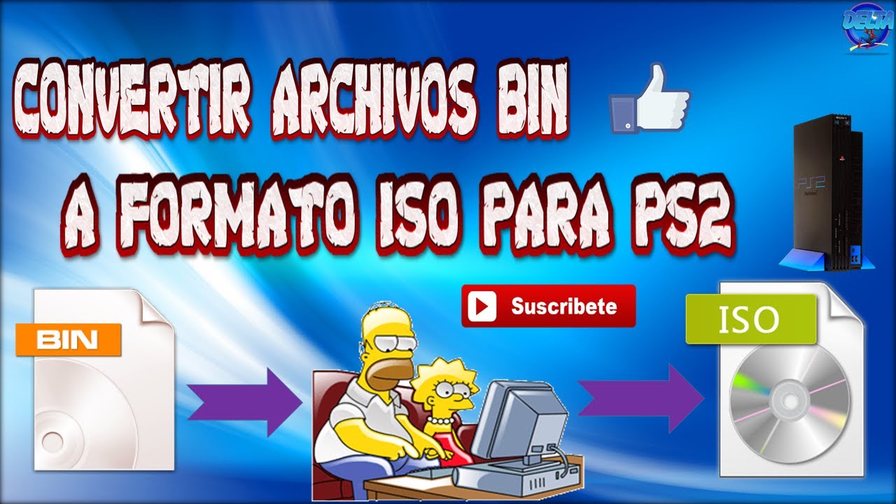 PS2: CONVERTIR JUEGOS FORMATO BIN A FORMATO ISO