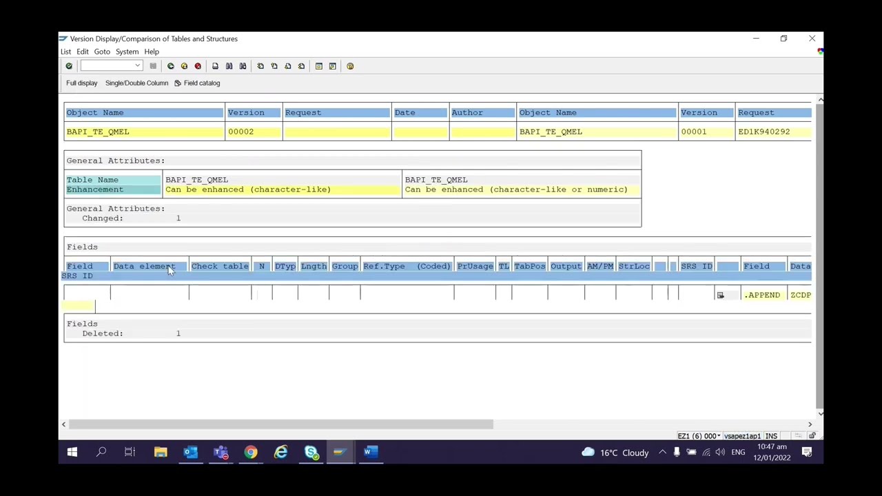 SPDD step in Upgrade - ABAP