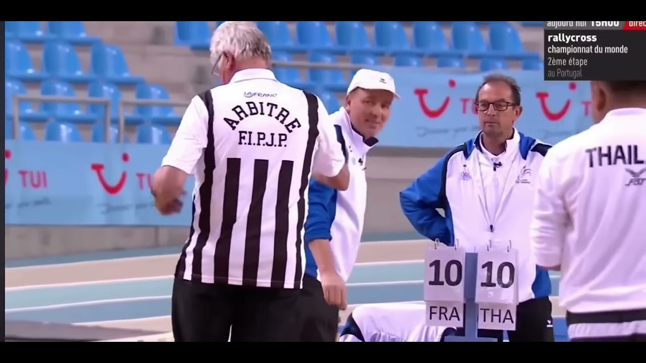 Magnifique final championnat du monde pétanque France Thaïlande #pétanque #petanque 