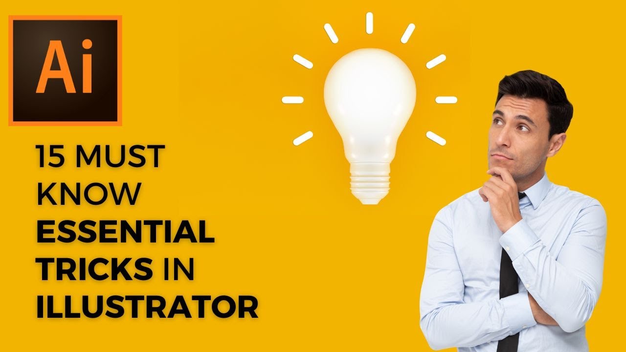 15 must know essential tricks in adobe Illustrator for a graphic designer