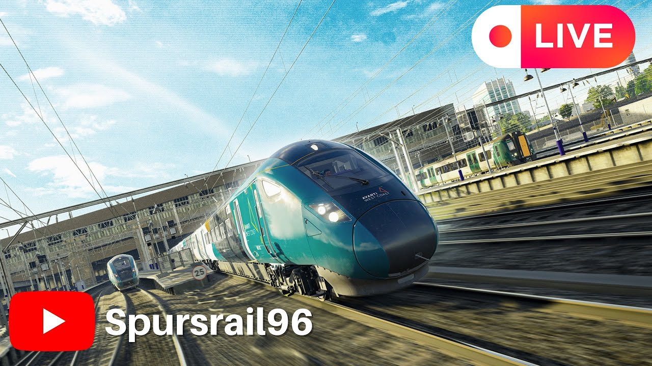 Train Sim World 6 PS5 LIVE: Avanti West Coast Class 805 Evero first look !