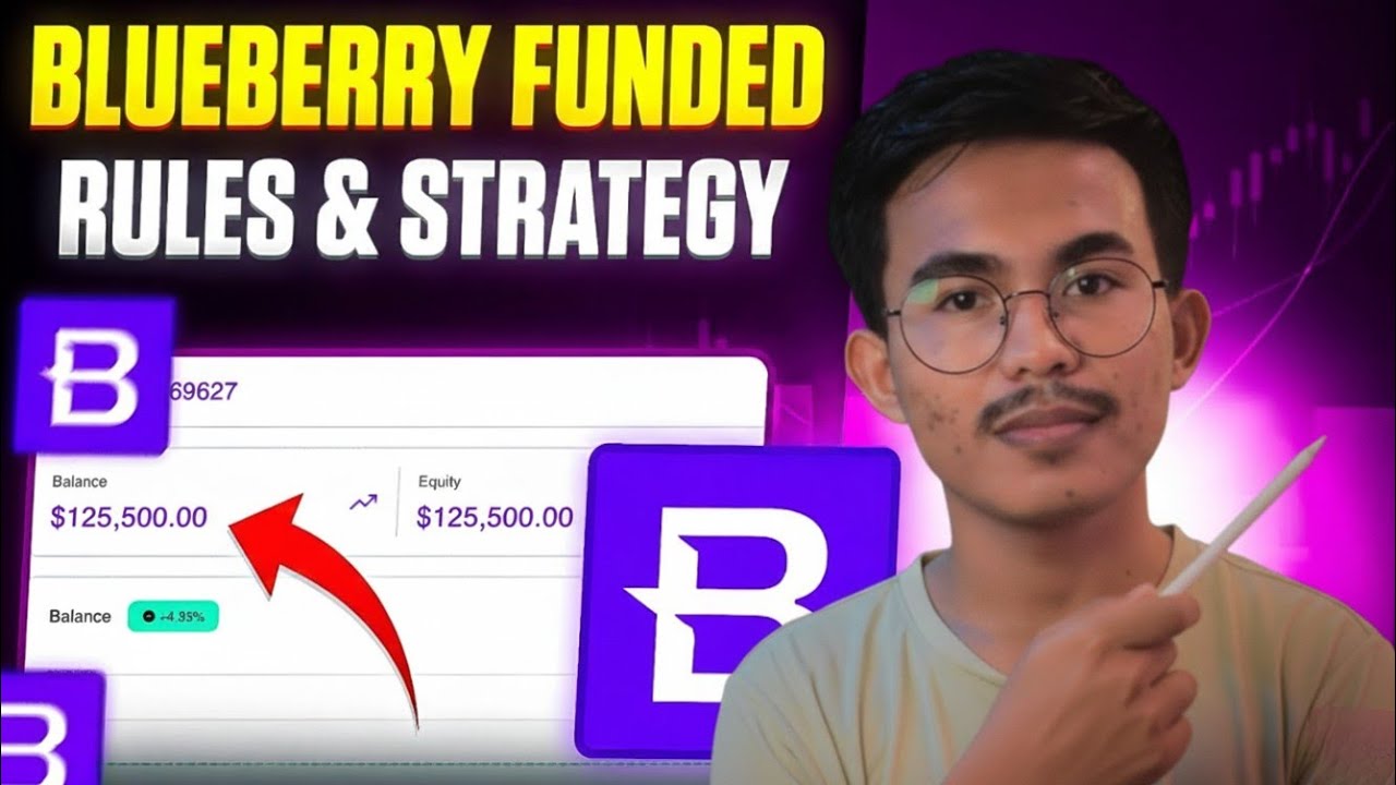 Blueberry Funded Strategy Explained | One Step Account Review 🔥