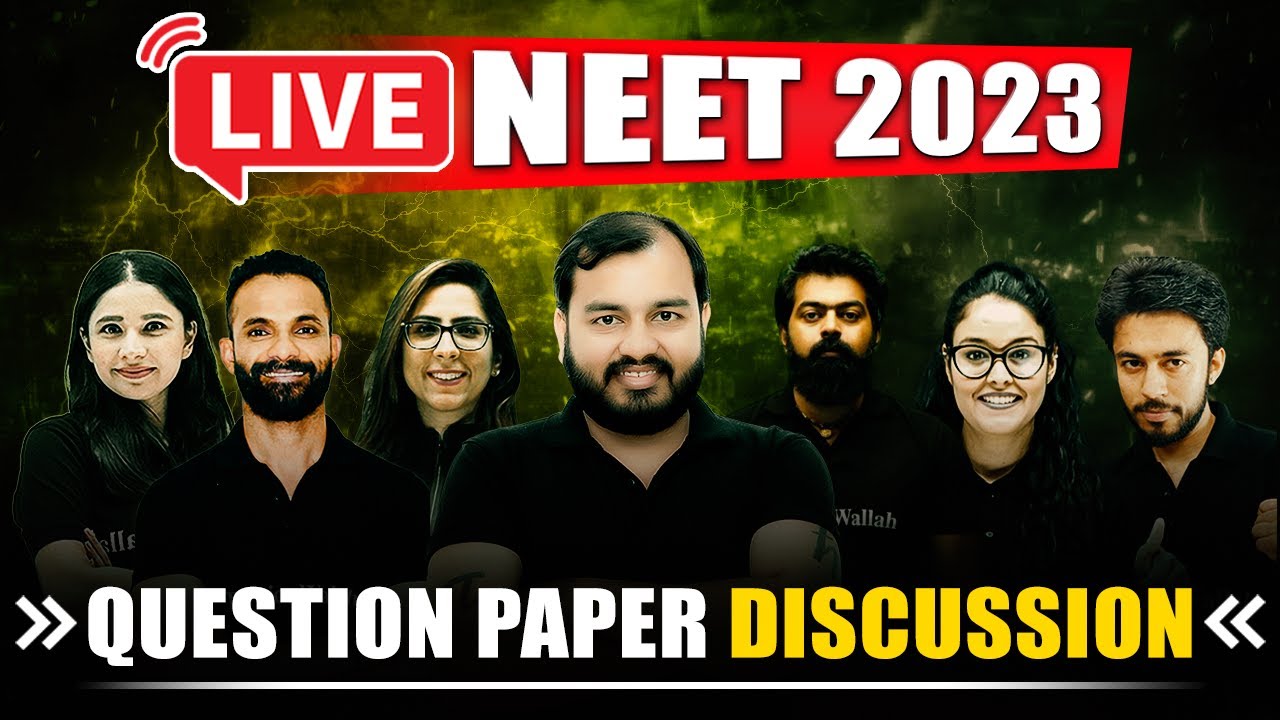 Обсуждение экзаменационных вопросов NEET 2023 на чистом английском языке🔥🔥