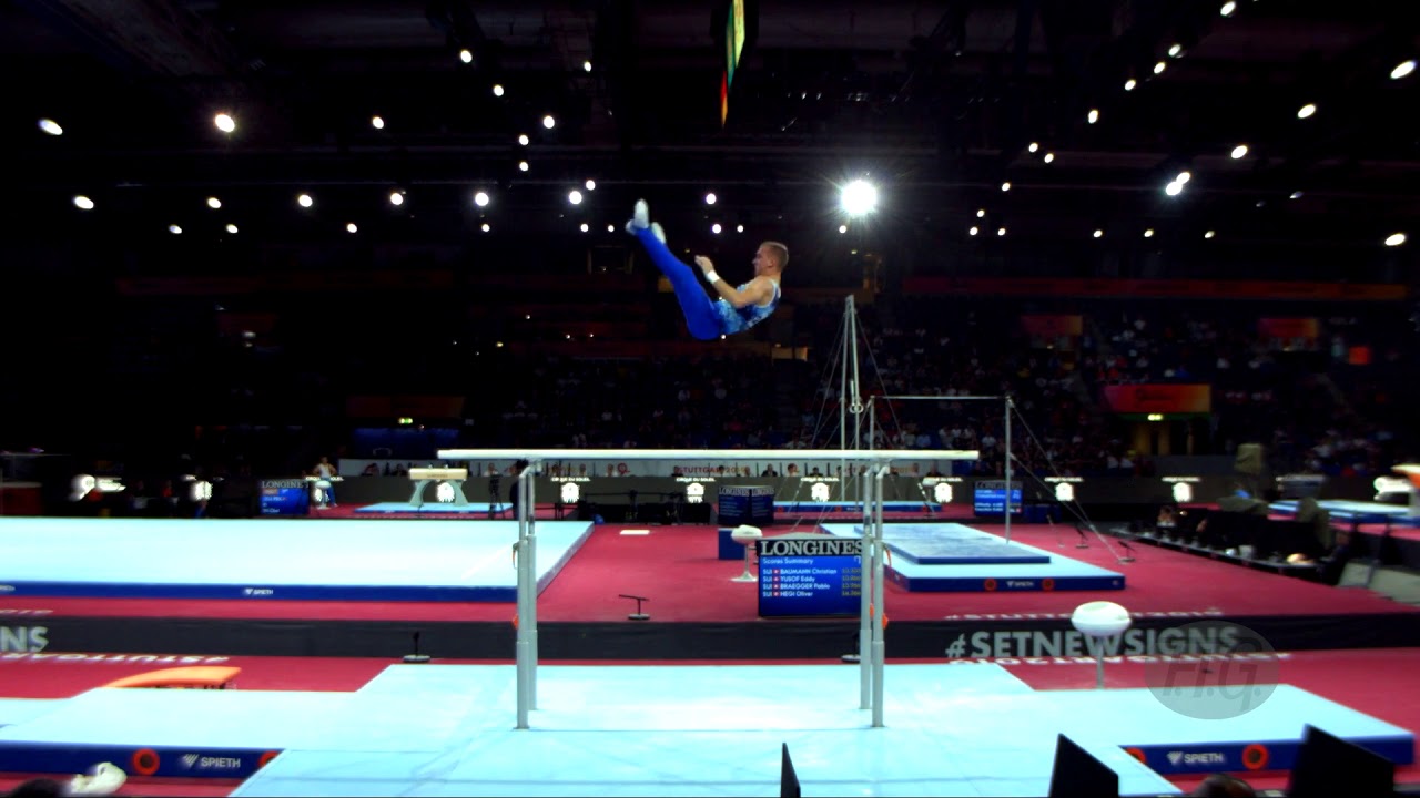 KUZOVKOV Konstantin (GEO) - 2019 Artistic Worlds, Stuttgart (GER) - Qualifications Parallel Bars