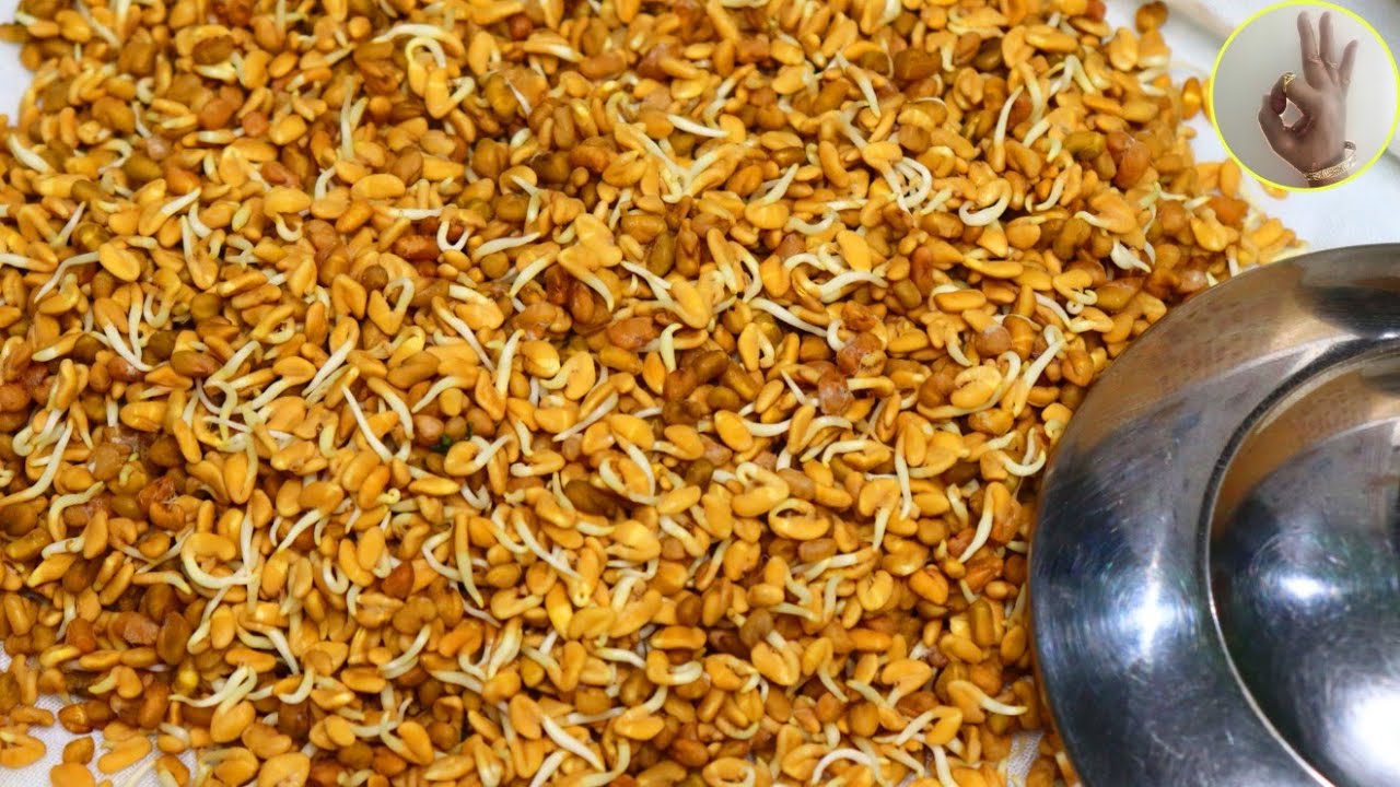 मेथीला मोड आणण्याची सोपी पद्धत | Methila mod kadhnyachi sopi padhat | Sprouted Fenugreek seeds