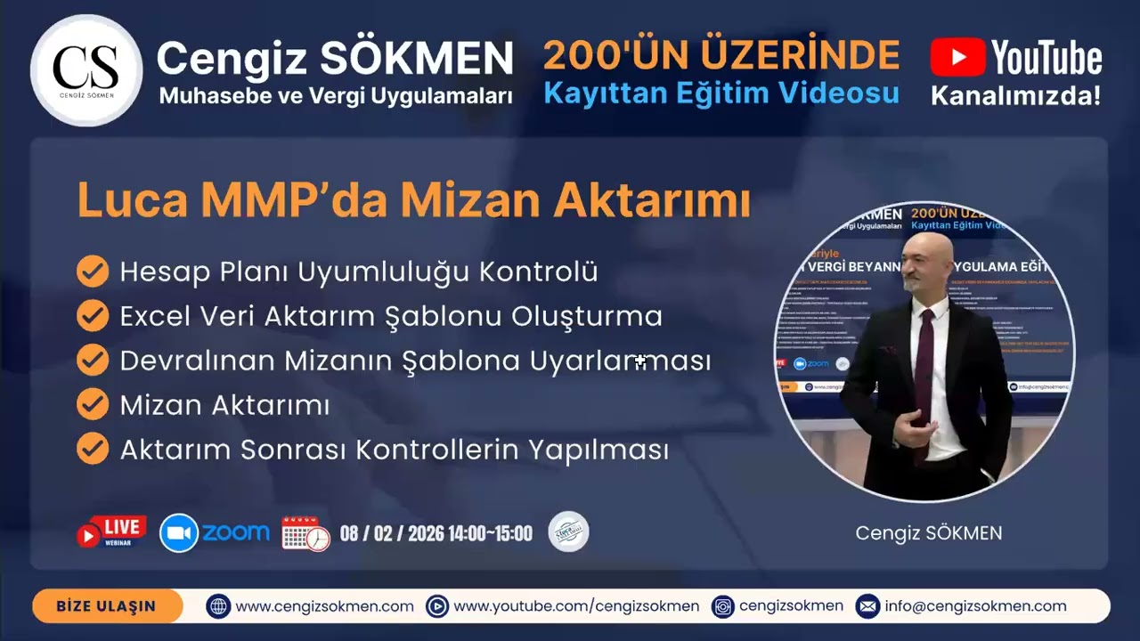 41. DERS: Luca MMP'da Mizan Aktarımı