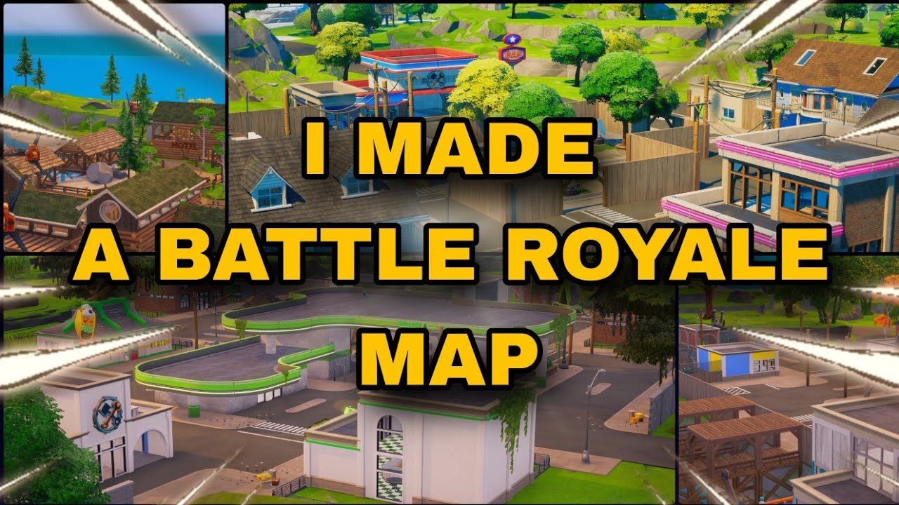 CANCELLED I Made a Battle Royale Map In Fortnite Creative!