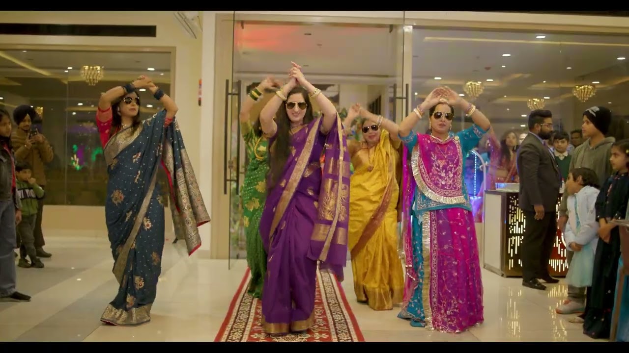 sparkling entry performance by bride's squad |silver jubilee special