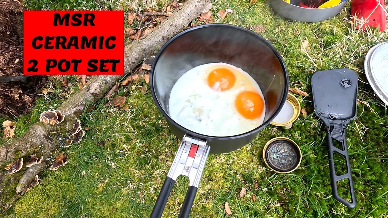msr ceramic 2 pot set / review and test