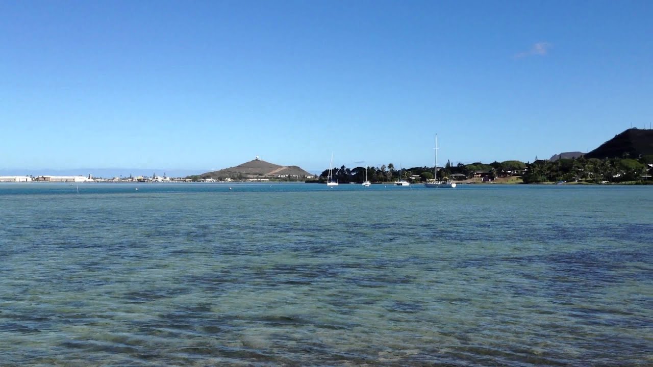 Kaneohe Bay From Kaneohe Yacht Club  Pier 02-04-12