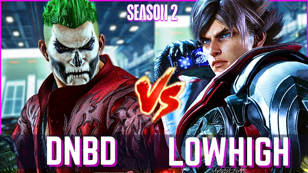 Tekken 8 ▰ DNBD (Feng) vs Lowhigh (Lars) ▰ High Level Gameplay