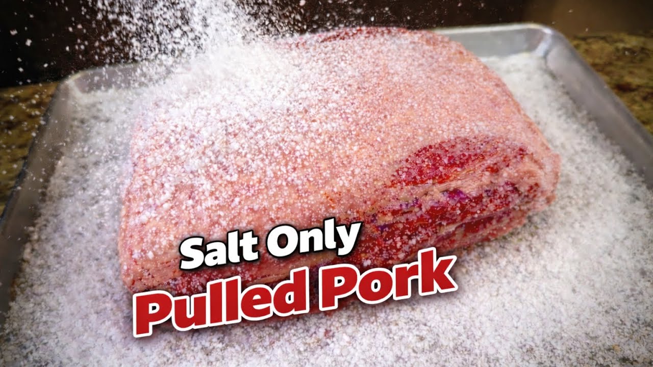Salt Only Pulled Pork - Smokin' Joe's Pit BBQ