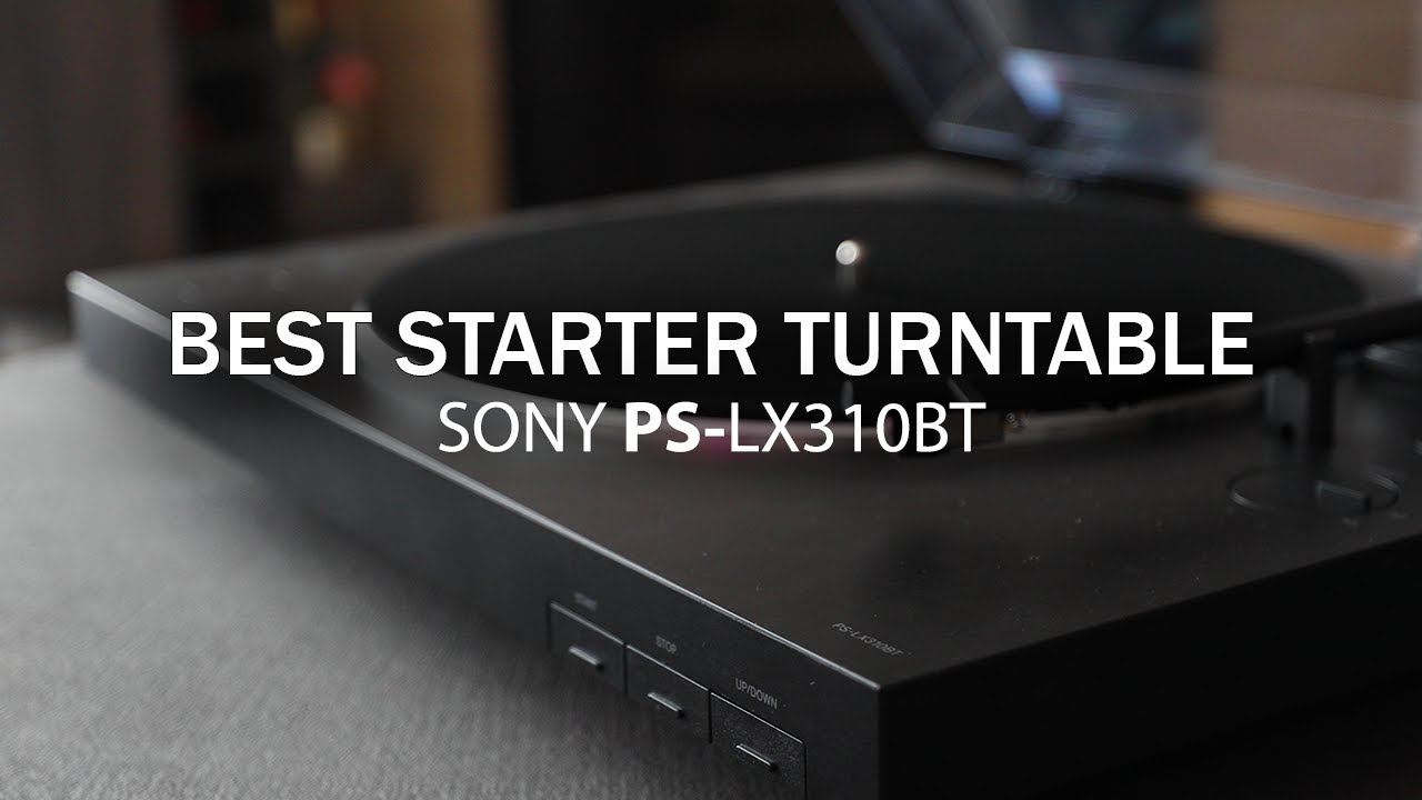 Лучший проигрыватель винила для начинающих — SONY PS-LX310BT