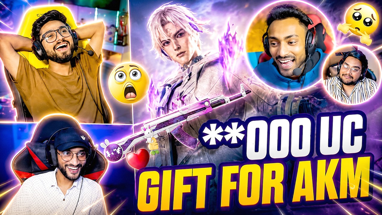 AKM Gift by LoLzZz Gaming 😱🔥