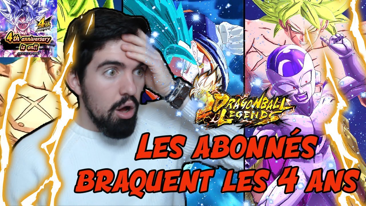 LES ABONNES ONT TROP DE LUCK !! INVOCATION MIGATTE MAITRISE | 4 ANS  DRAGON BALL LEGENDS