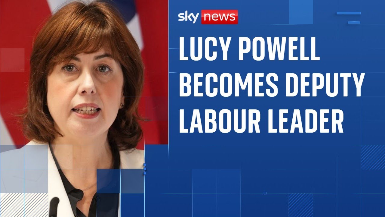 Lucy Powell named as new deputy leader of the Labour party