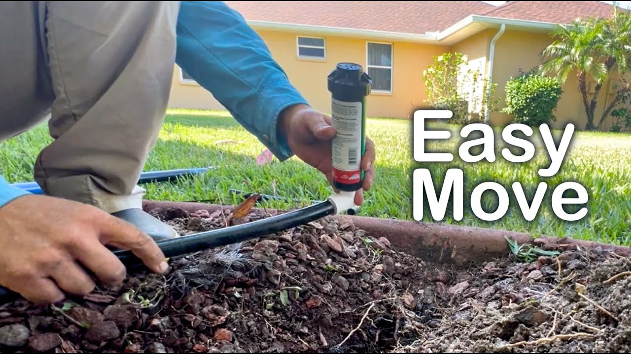How To Move A Sprinkler Head