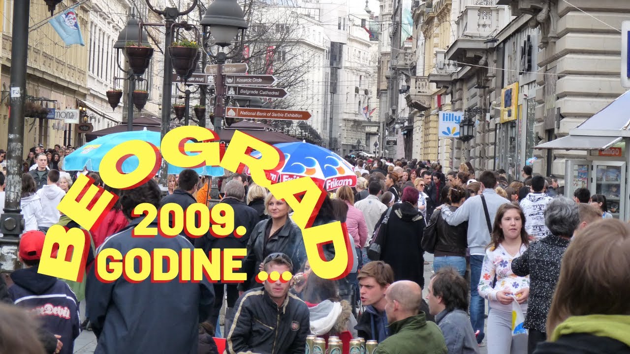 Beograd pre korone ... April 2009. godine