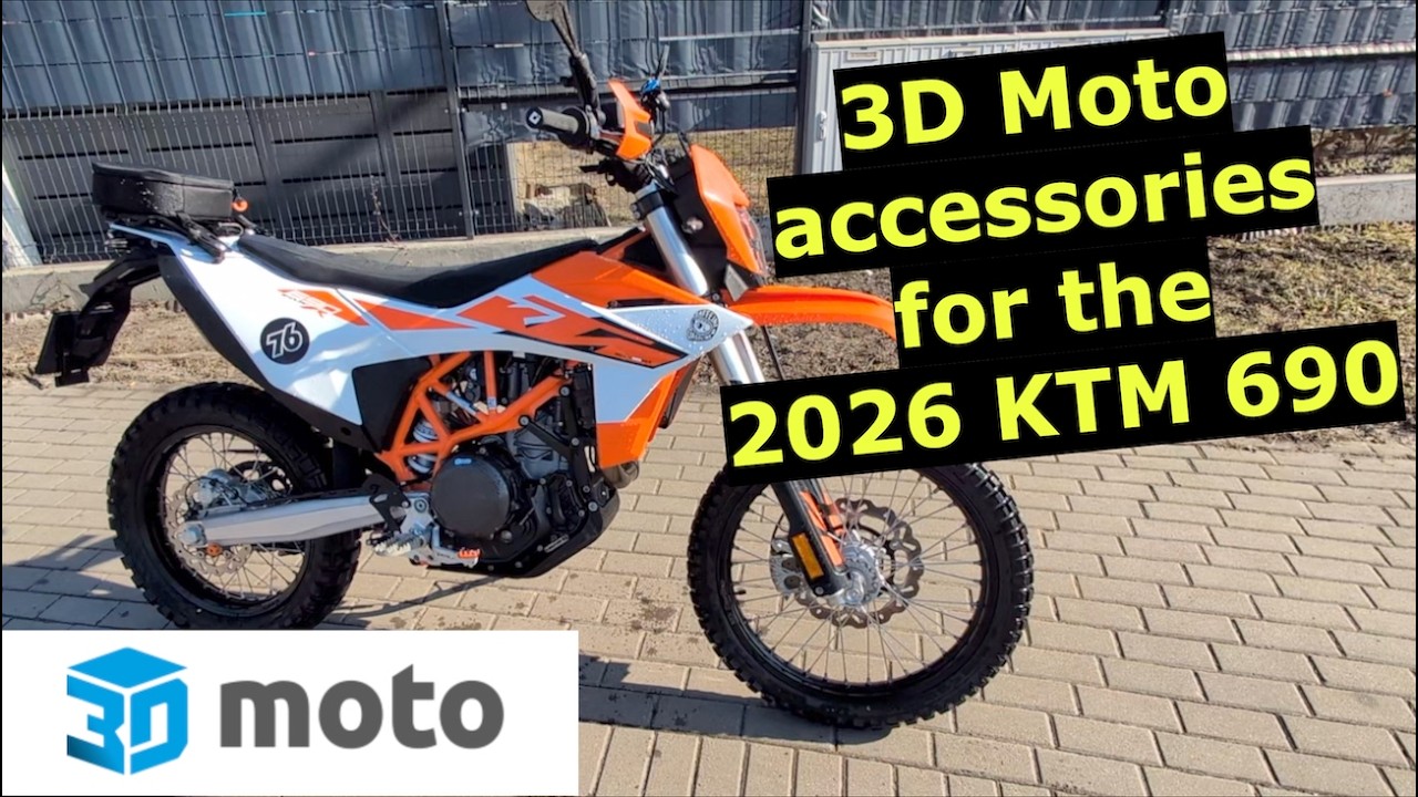 2026 KTM 690 - new 3dmoto.pl accessories