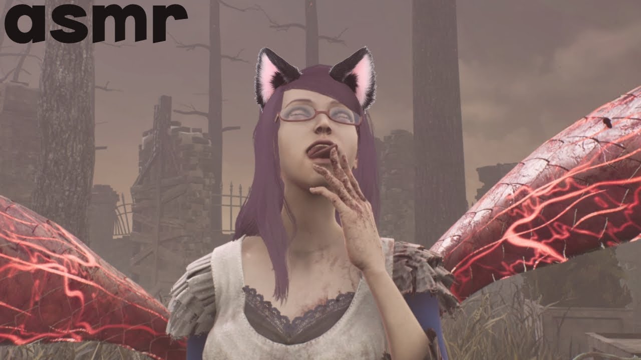 {ASMR Dead By Daylight} Whispers and Gum Chewing + Baby killer ghoul ⋆˙⟡