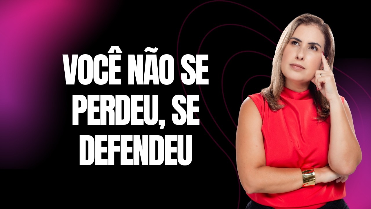 VOCÊ NÃO FICOU FRIA. VOCÊ SE DEFENDEU