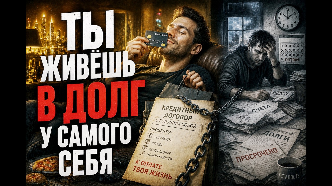Ваш мозг берёт кредит у будущего себя под бешеные проценты