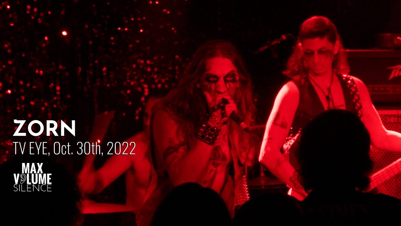 ZORN live at TV EYE, Oct 30th, 2022 (FULL SET)