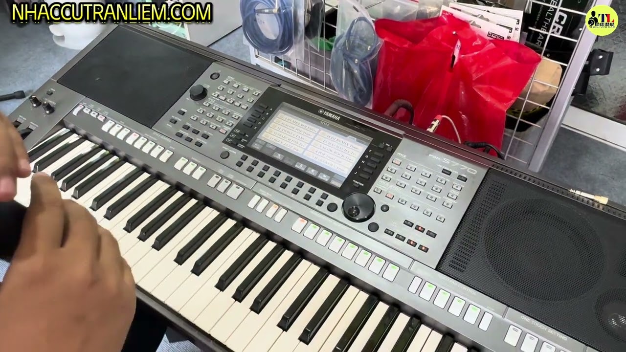 Hướng dẫn Cài Sample Trần Liêm V24 v25 trên Đàn Yamaha PSR S770 từ A-Z, nghe dữ liệu hay mới mua