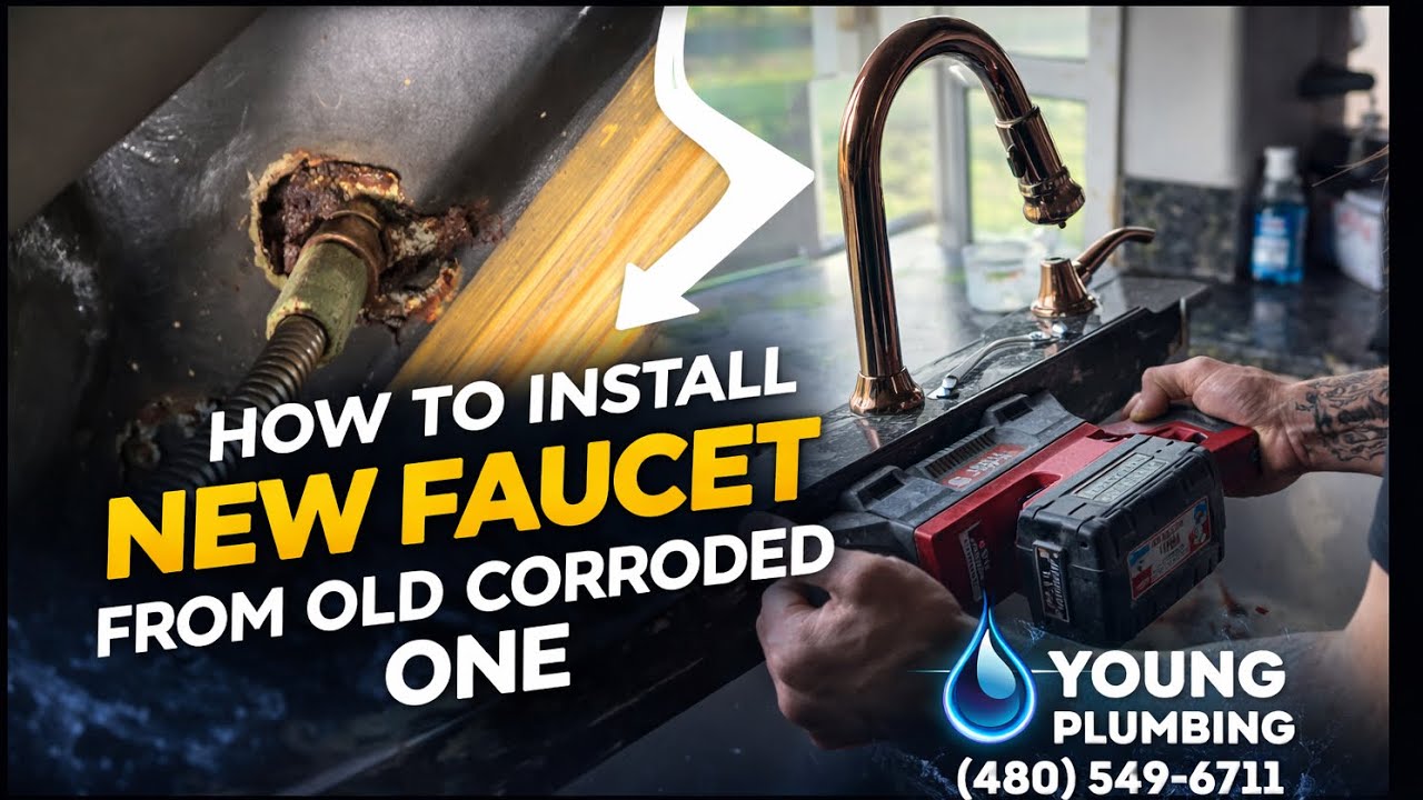 Из-под заржавевшего крана невозможно было удалить фреон, поэтому вот как его заменить!