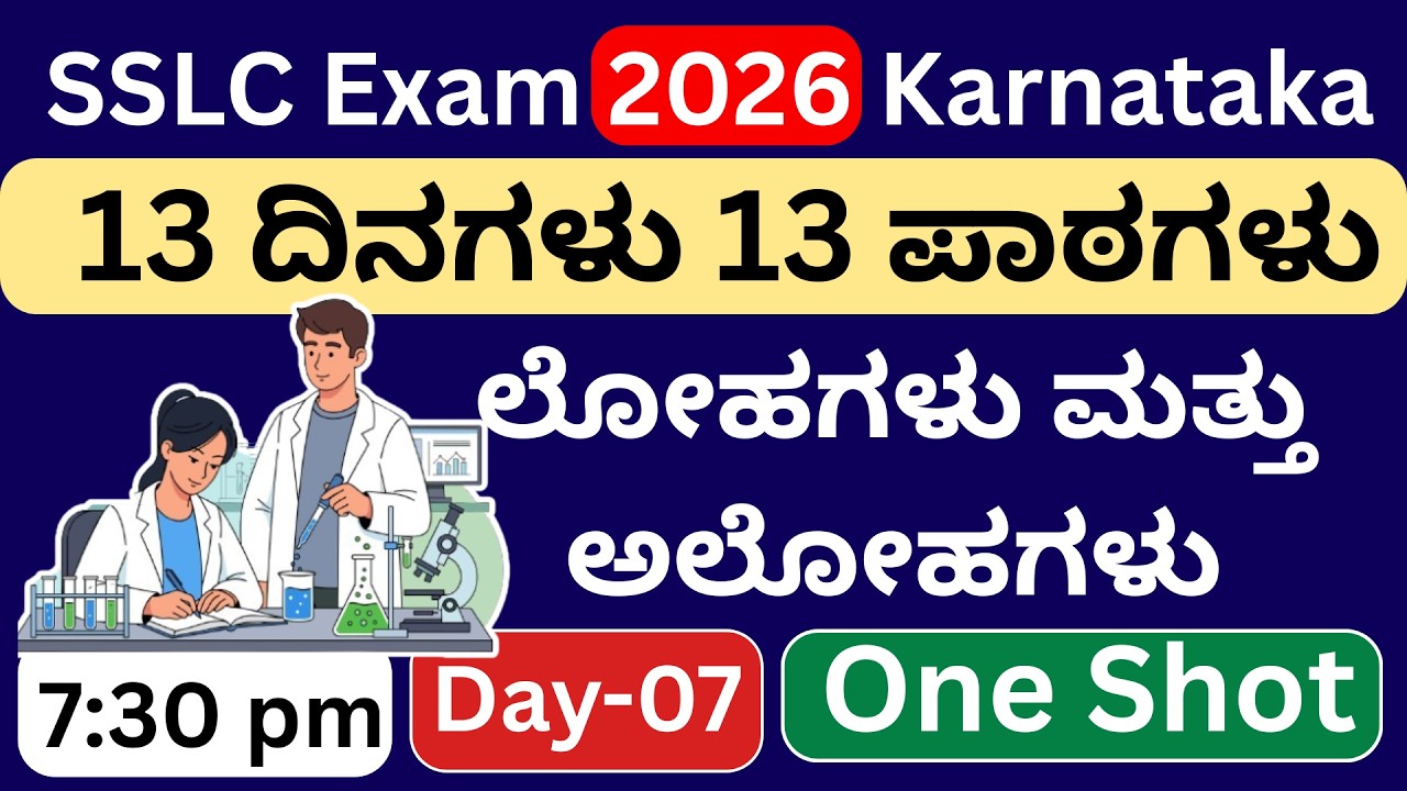 SSLC Science Important Questions/SSLC Science Question Paper/SSLC Science Revision/10th Science/SSLC