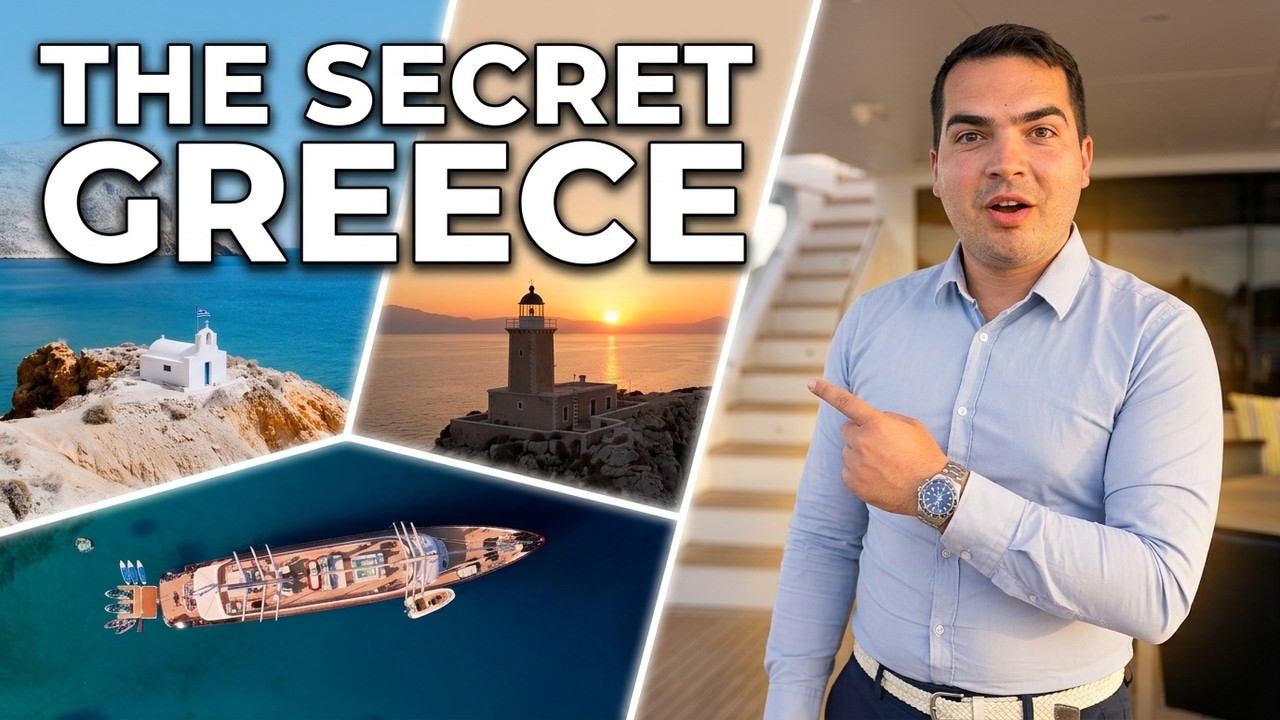 Waking up in Secret Greek Bays | Private yacht charter