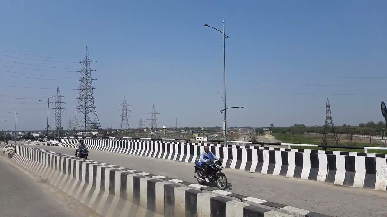 Nai Basti Pandra Rewa District flyover Bridge tour