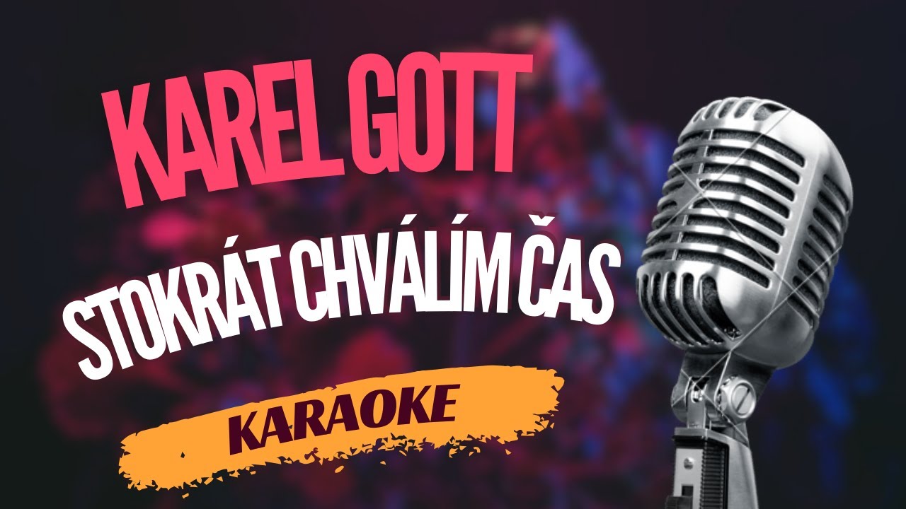 Karaoke - Karel Gott - 