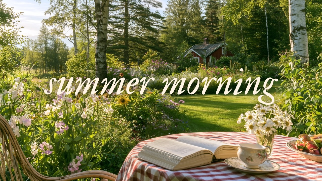 a playlist for romanticizing early summer mornings ☀️ relaxing piano for calm mornings & quiet life