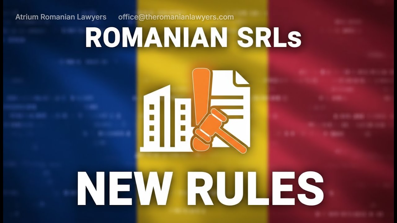 Romanian SRLs  New Rules