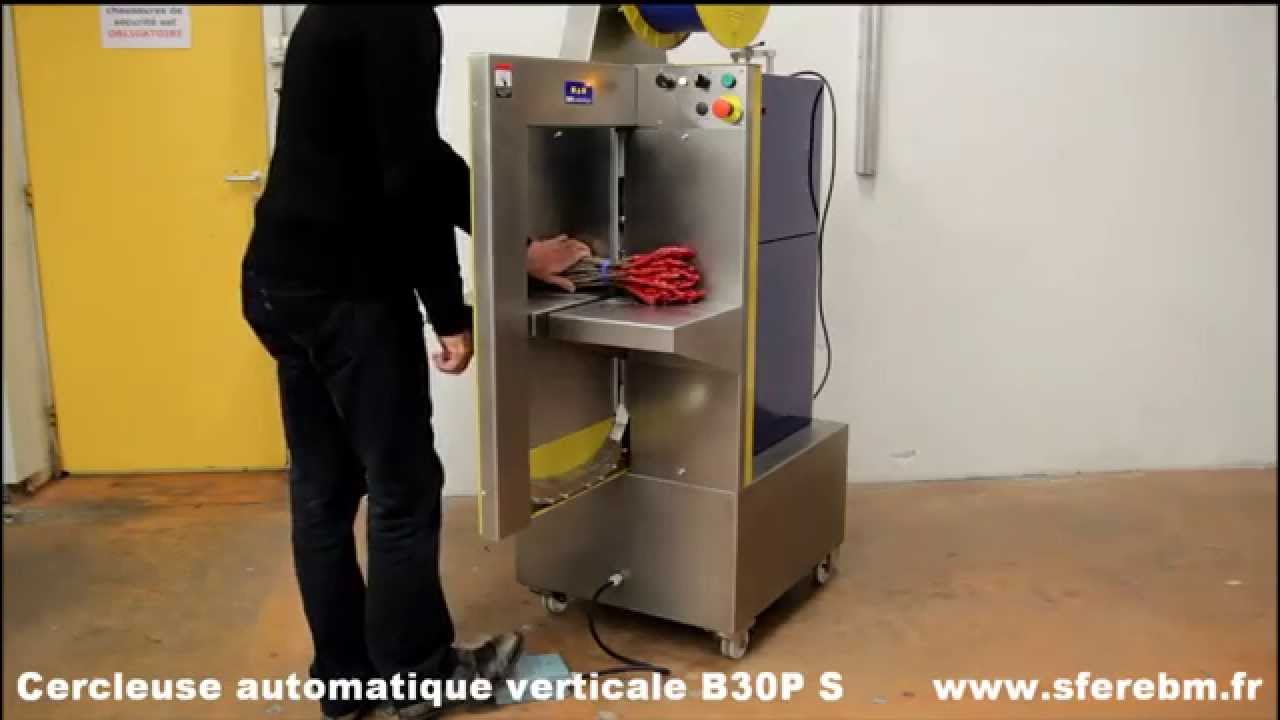 BM Emballage - Gamme Pépiniéristes - Cercleuse automatique B30P S