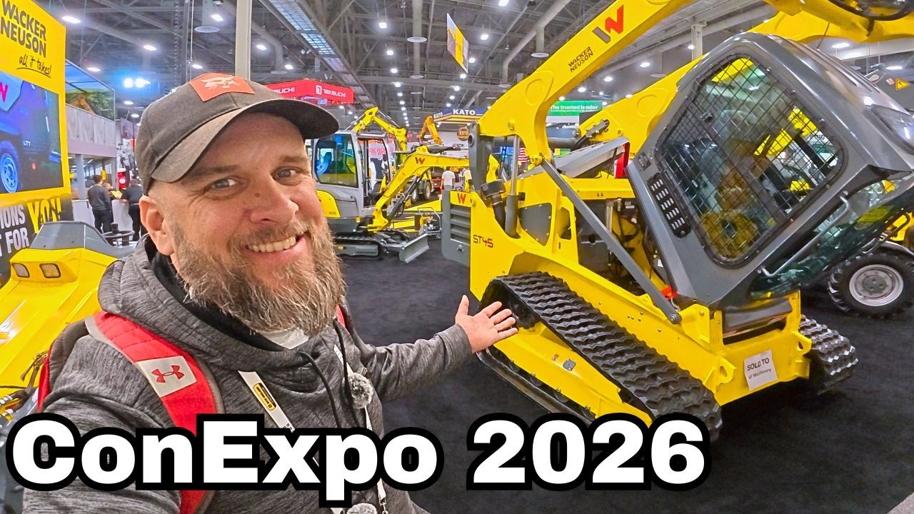 Потрясающее новое оборудование 2026 года — лучшее с выставки ConExpo.