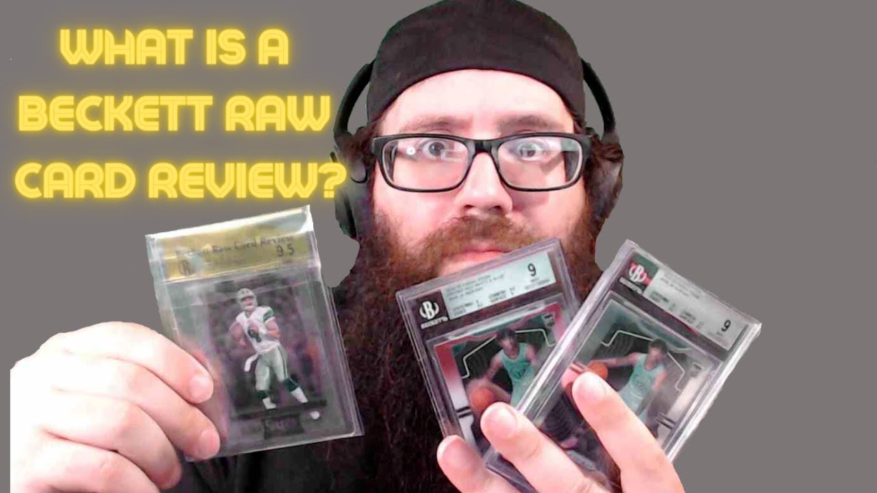 What is a Beckett Raw Card Review? Plus Huge Profits From Sales!