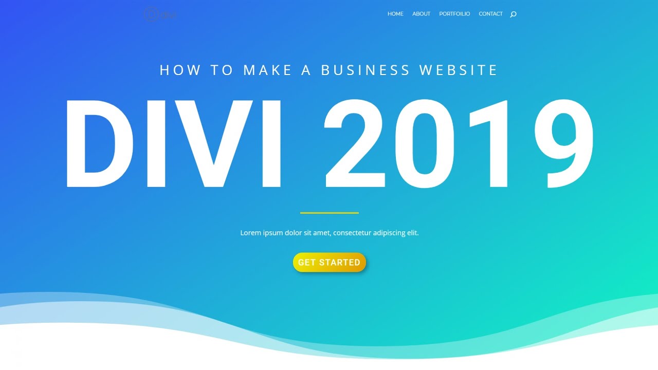 How To Create A Wordpress Website 2019 | Divi Theme Tutorial
