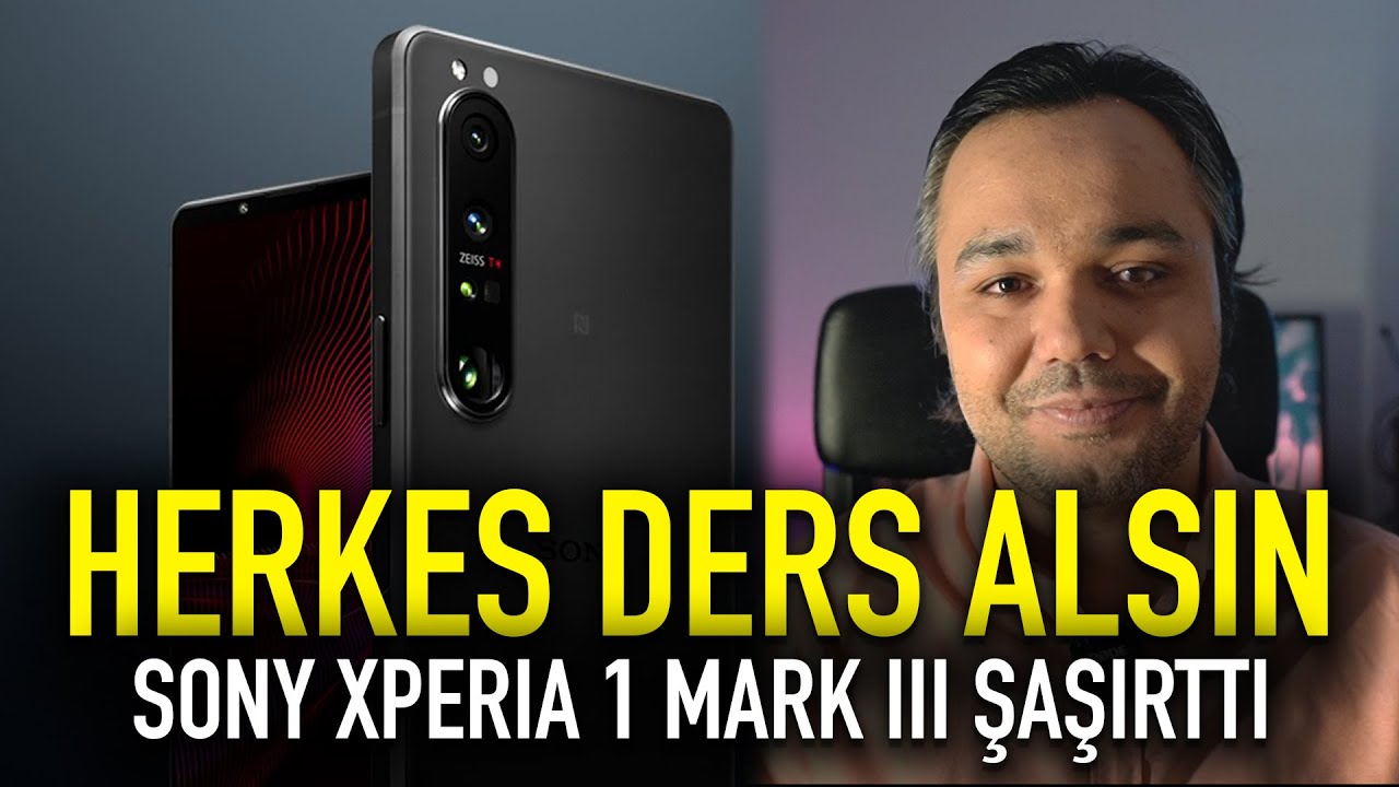 Herkes ders alsın  | Sony Xperia 1 Mark III diğer markaları kızdıracak