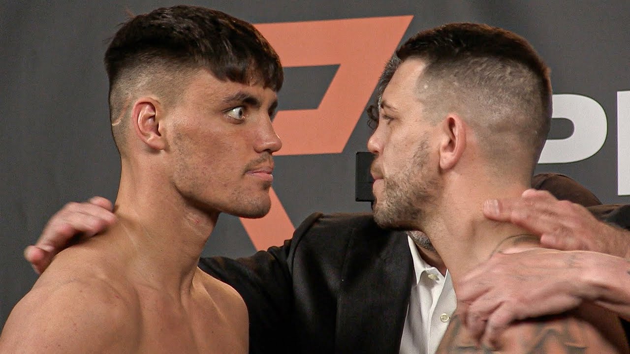 Ritson vs Zlaticanin UNDERCARD WEIGH-IN feat CRAZY EYES Mark Dickinson