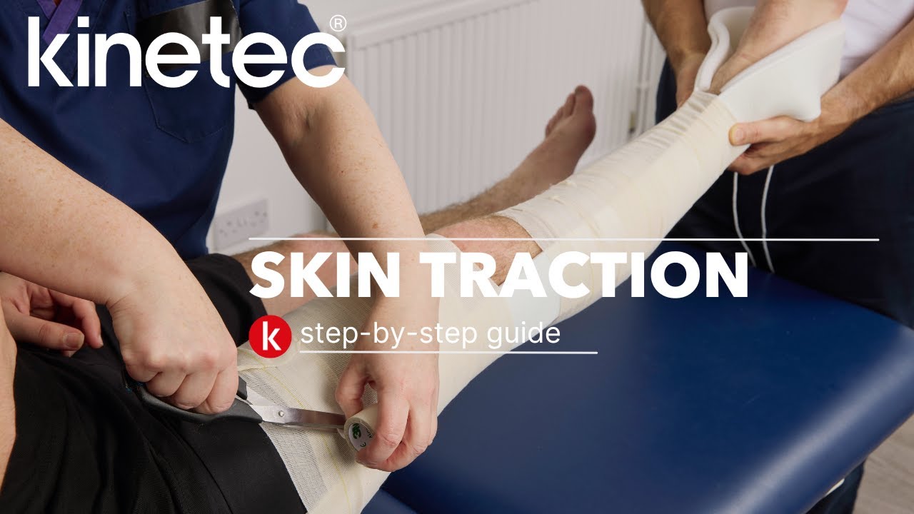 Applying Skin Traction for Thomas Splint