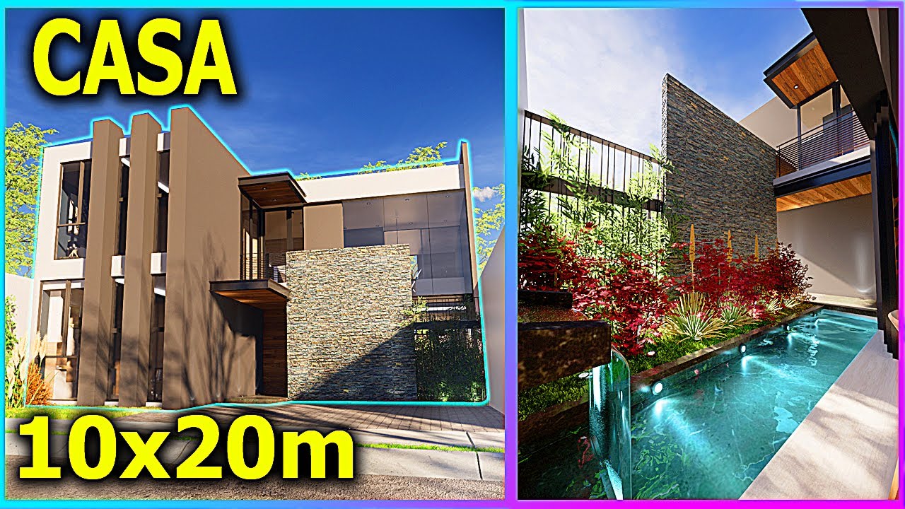 🔴HERMOSA CASA 10X20 (ETAPA DOS) CON GIMNASIO