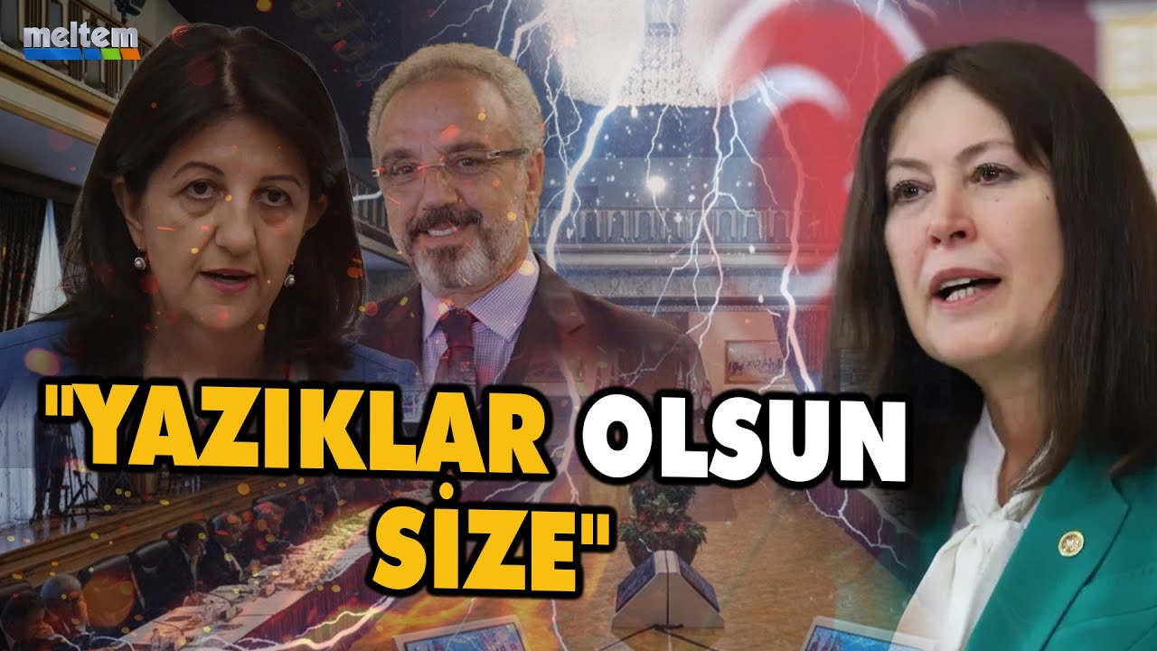 TBMM'de İYİ Parti - DEM kavgası :  Senin benden eksiğin ne Sırrı Sakık? Yazıklar olsun size!