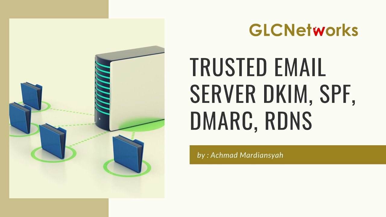 Trusted Email Server DKIM, SPF, DMARC, RDNS (English)
