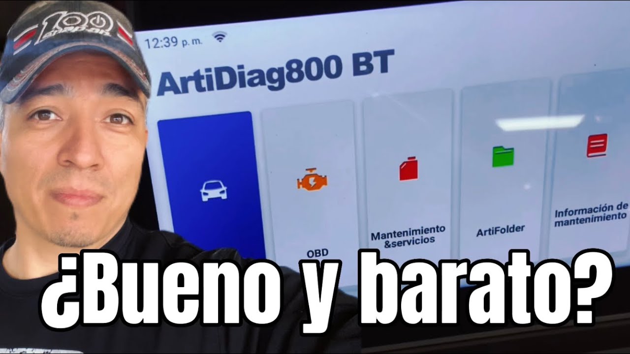 TOPDON ARTIDIAG800 BT Review demostración escaner automotriz  multi vehicule