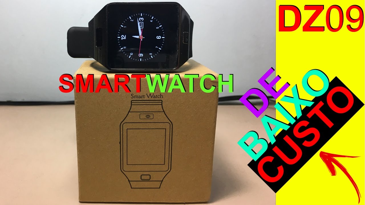 SMARTWATCH DZ09 - Análise e opinião em Português do Relógio Inteligente DZ09