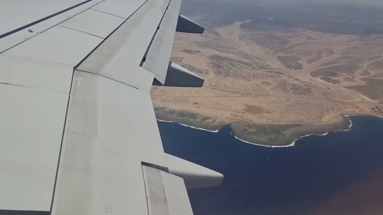 Egypt Landing Marsa Alam Airport Enter Air 737-800  10.09.22